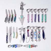 Mardi Jo Cohen Handmade Sterling Silver Flatware, 24 Pcs. - Sold for $1,920 on 05-17-2026 (Lot 727).jpg